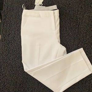 Amanda & Chelsea white crop pants- NWT (10)
